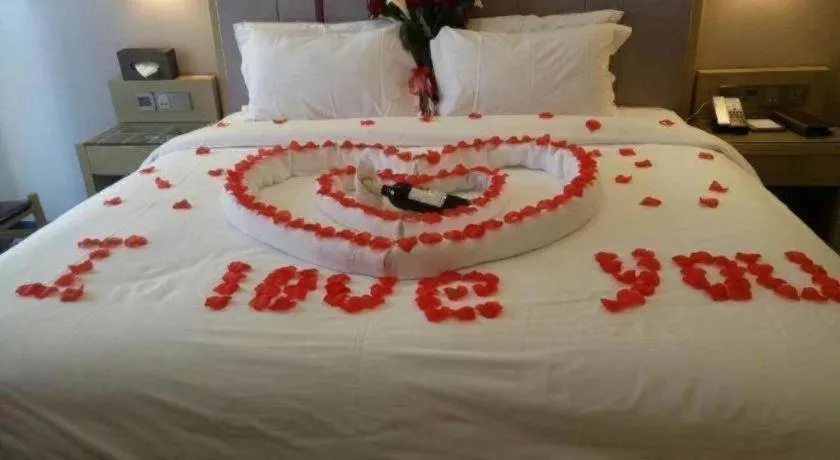 Bed in LAVANDE Hotel Dalian Huanan Square North Railway Station