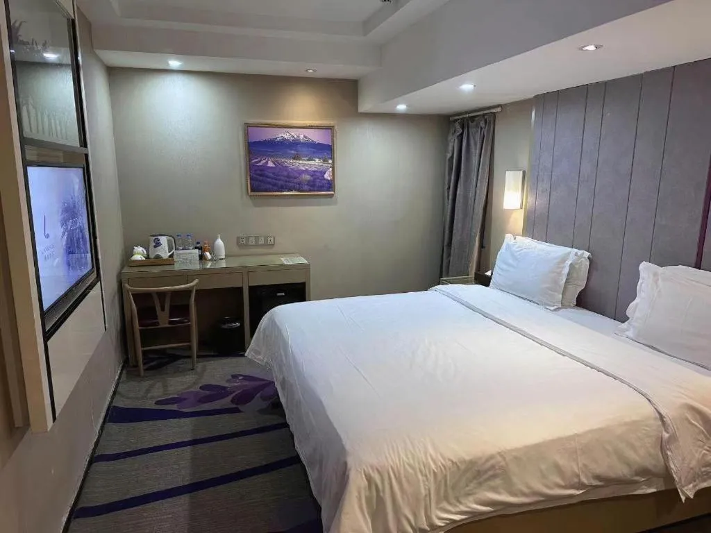 Bed in LAVANDE Hotel Dalian Huanan Square North Railway Station