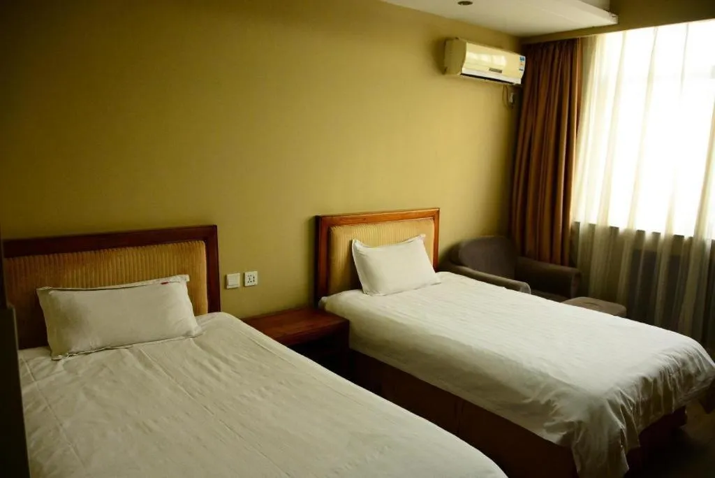 Bed in Xi'an Huiya Tianmu Hotel