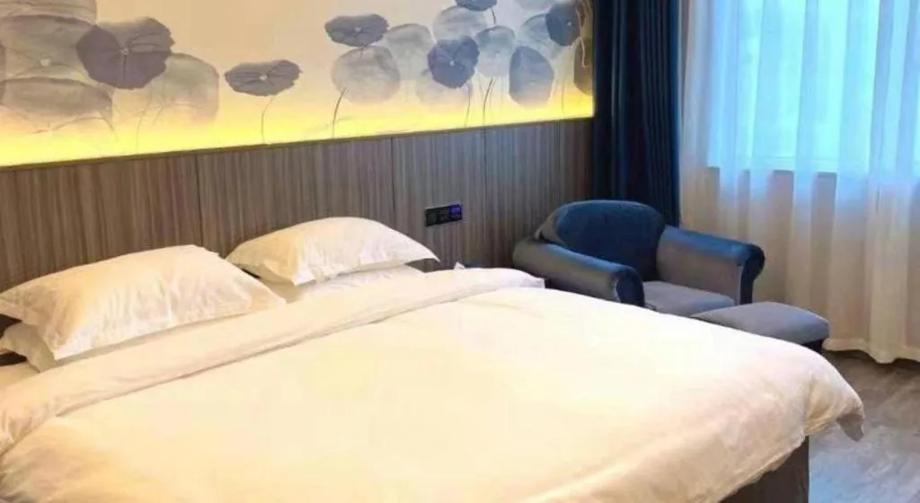 Bed in Xi'an Huiya Tianmu Hotel