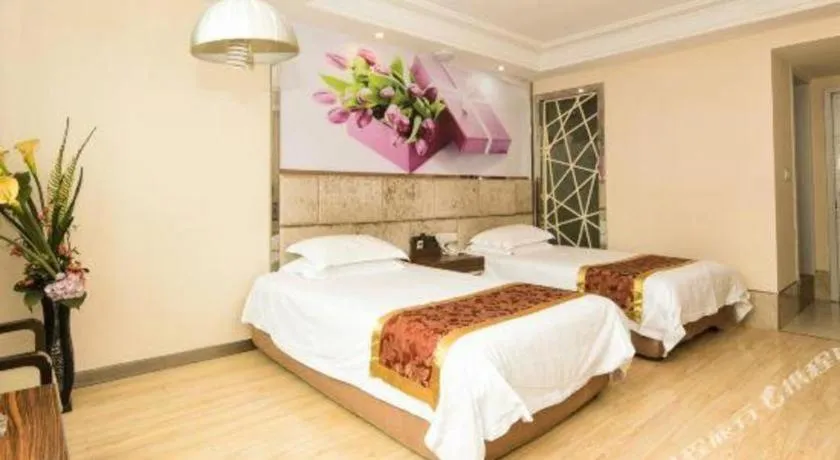 Bed in GreenTree Alliance Ningbo Metro South Changshou Road Branch