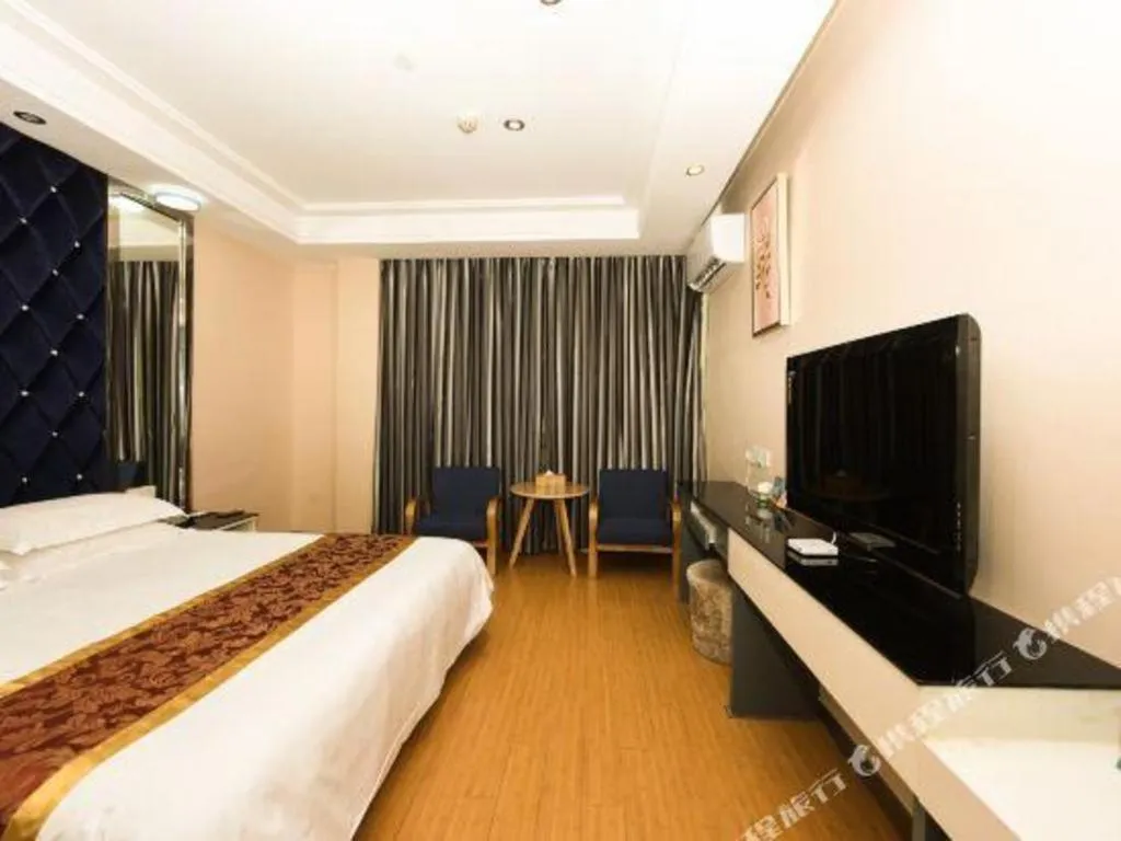 Bed in GreenTree Alliance Ningbo Metro South Changshou Road Branch