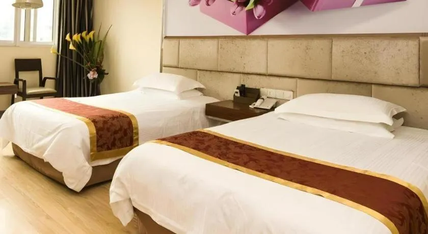 Bed in GreenTree Alliance Ningbo Metro South Changshou Road Branch