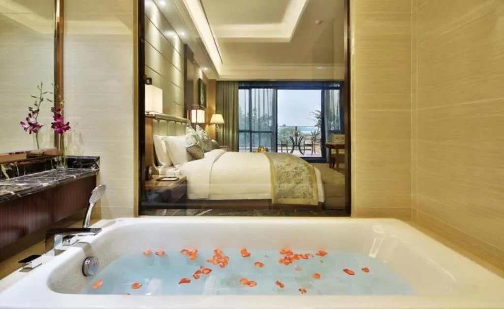 Bed in Howard Johnson Zunyue Hotel Chengdu