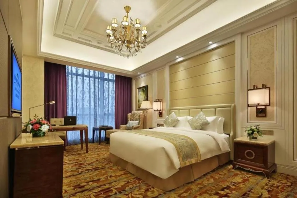 Bed in Howard Johnson Zunyue Hotel Chengdu