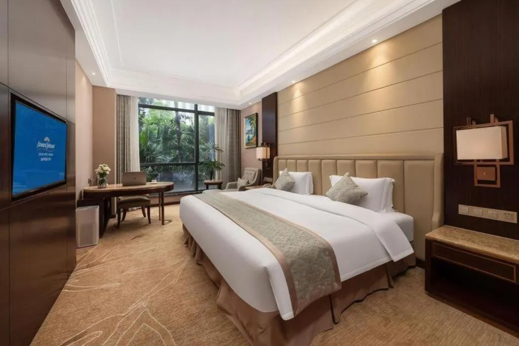 Bed in Howard Johnson Zunyue Hotel Chengdu