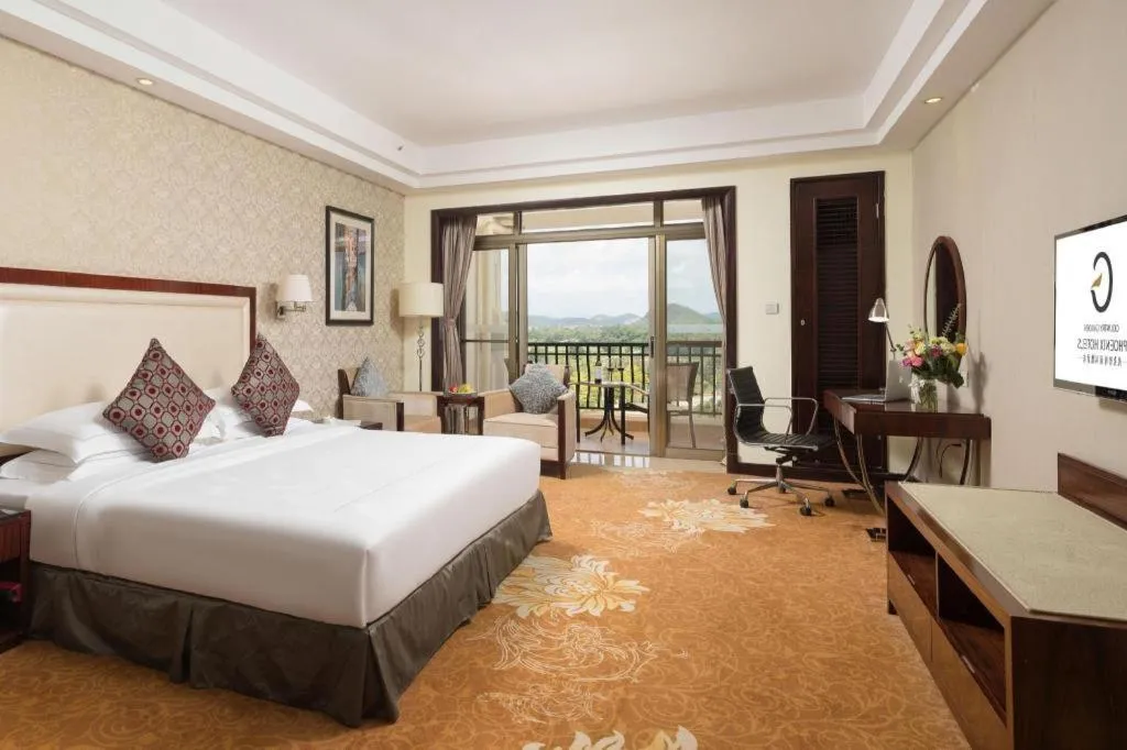 Bed in Country Garden Phoenix Hotel Maoming