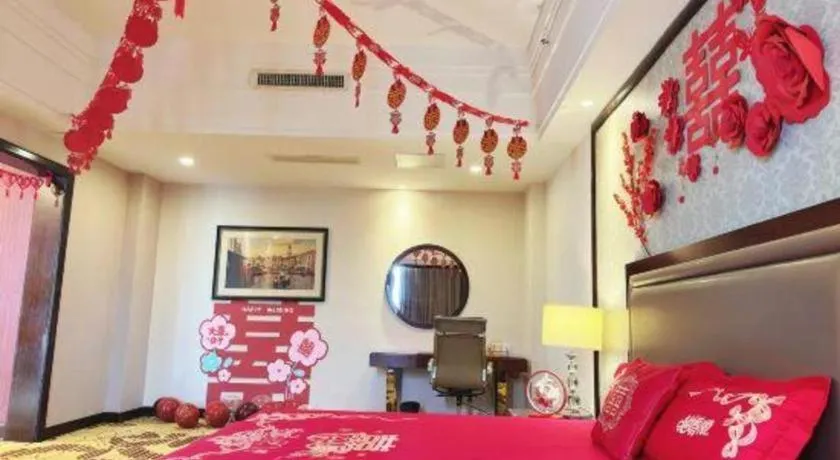 Bed in Country Garden Phoenix Hotel Maoming