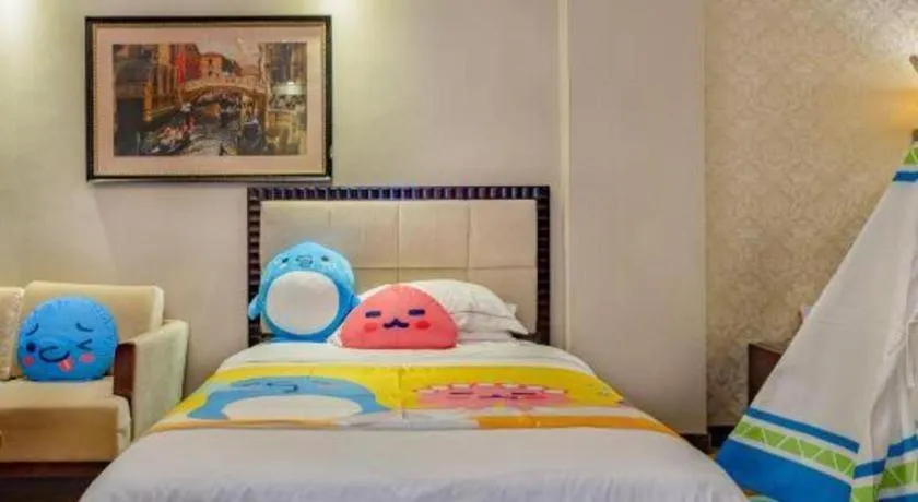 Bed in Country Garden Phoenix Hotel Maoming