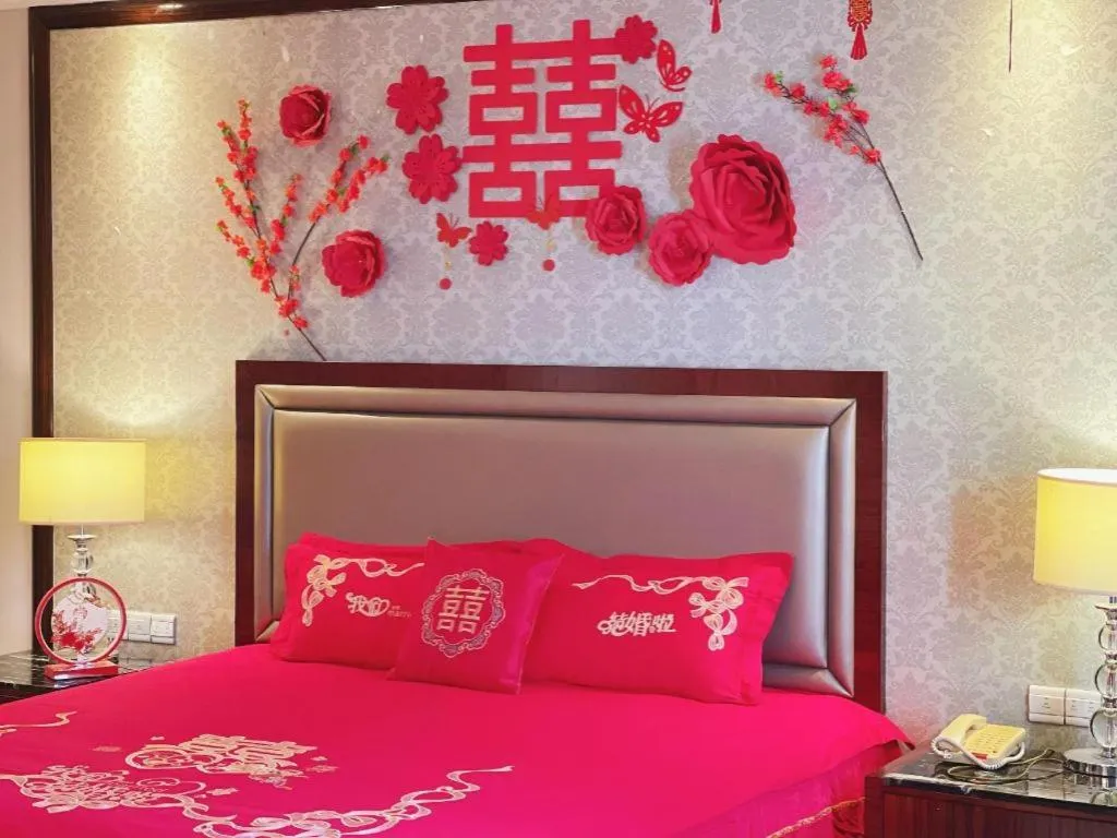 Bed in Country Garden Phoenix Hotel Maoming