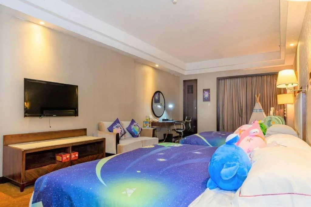 Bed in Country Garden Phoenix Hotel Maoming