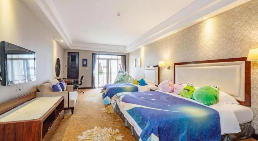 Bed in Country Garden Phoenix Hotel Maoming
