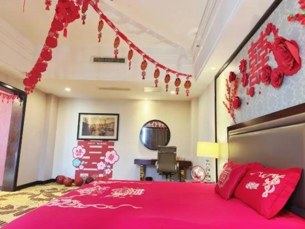 Bed in Country Garden Phoenix Hotel Maoming