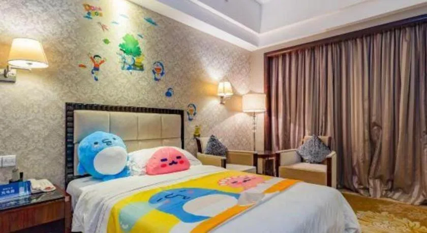 Bed in Country Garden Phoenix Hotel Maoming