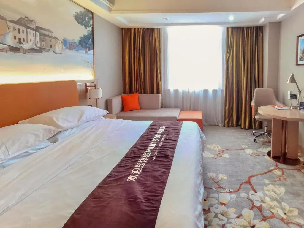 Bed in Vienna Hotel Tianjin Huaming