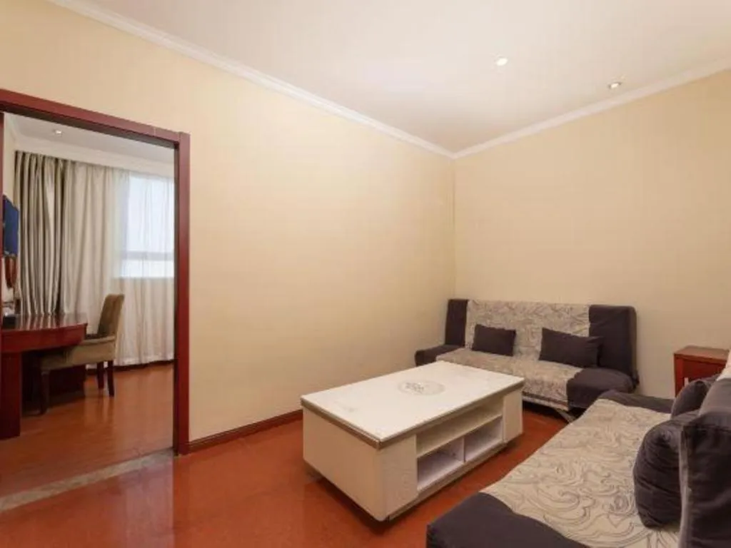 Bed in GreenTree Inn Suzhou Railway Station North Square Haobainian Wedding Dress City Express Hotel