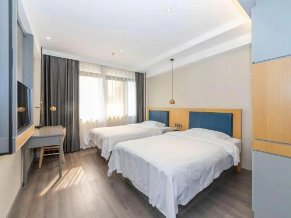Bed in GreenTree Alliance Jiangsu Yangzhou middle Wenchang Road Municipal Government Hotel