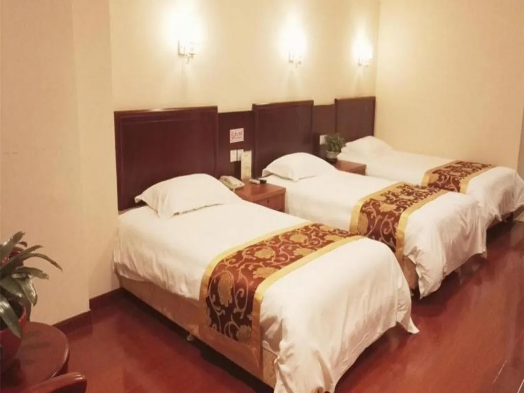 Bed in GreenTree Alliance Jiangsu Yangzhou middle Wenchang Road Municipal Government Hotel