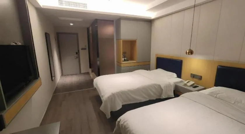 Bed in GreenTree Alliance Jiangsu Yangzhou middle Wenchang Road Municipal Government Hotel