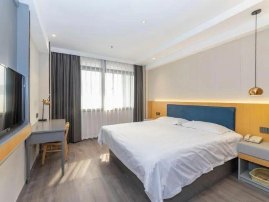 Bed in GreenTree Alliance Jiangsu Yangzhou middle Wenchang Road Municipal Government Hotel