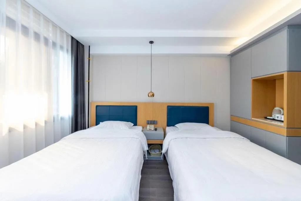 Bed in GreenTree Alliance Jiangsu Yangzhou middle Wenchang Road Municipal Government Hotel