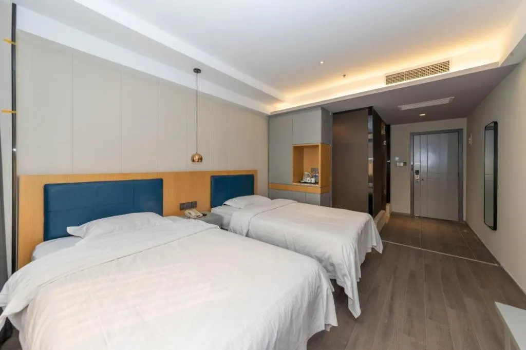 Bed in GreenTree Alliance Jiangsu Yangzhou middle Wenchang Road Municipal Government Hotel