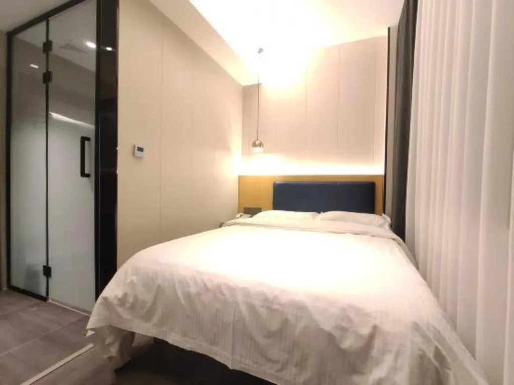 Bed in GreenTree Alliance Jiangsu Yangzhou middle Wenchang Road Municipal Government Hotel