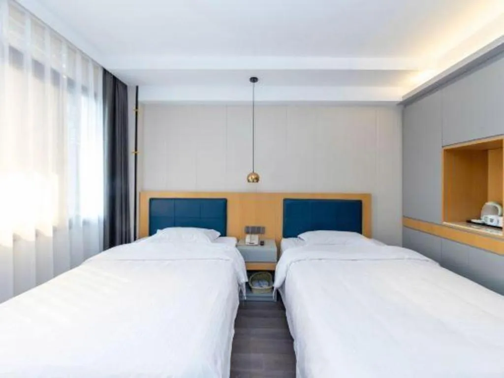 Bed in GreenTree Alliance Jiangsu Yangzhou middle Wenchang Road Municipal Government Hotel