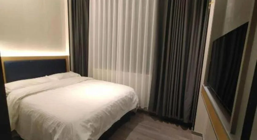 Bed in GreenTree Alliance Jiangsu Yangzhou middle Wenchang Road Municipal Government Hotel
