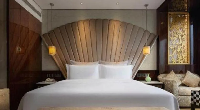 Bed in Chengdu Charming Yard Nature Nook Hotel