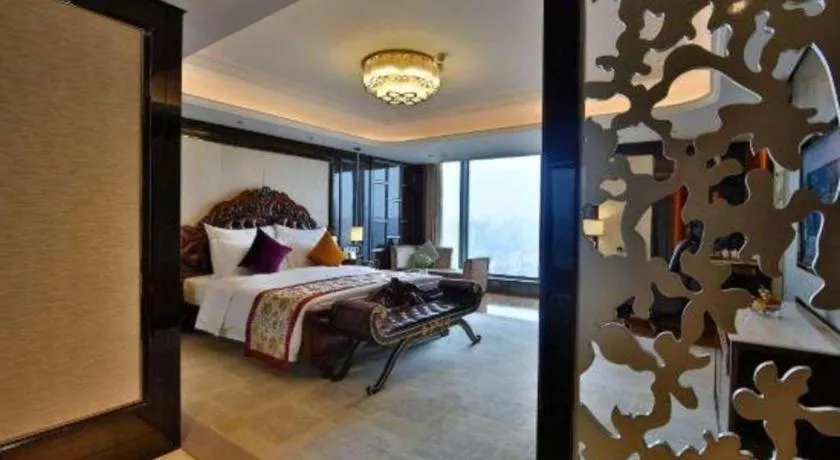 Bed in Chengdu Charming Yard Nature Nook Hotel