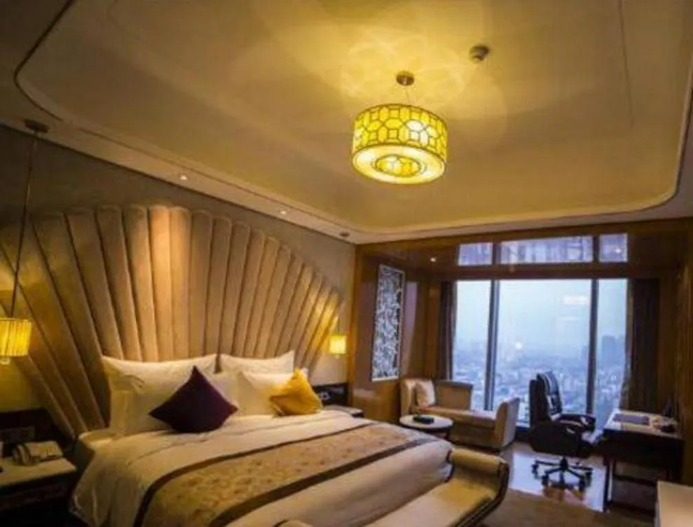 Bed in Chengdu Charming Yard Nature Nook Hotel