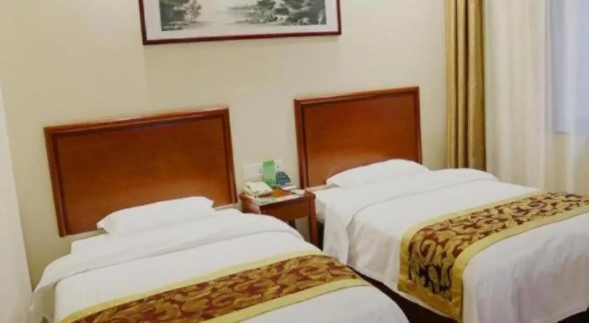 Bed in GreenTree Inn Hefei Feidong Guiwang Road Luzhou Medical School Business Hotel