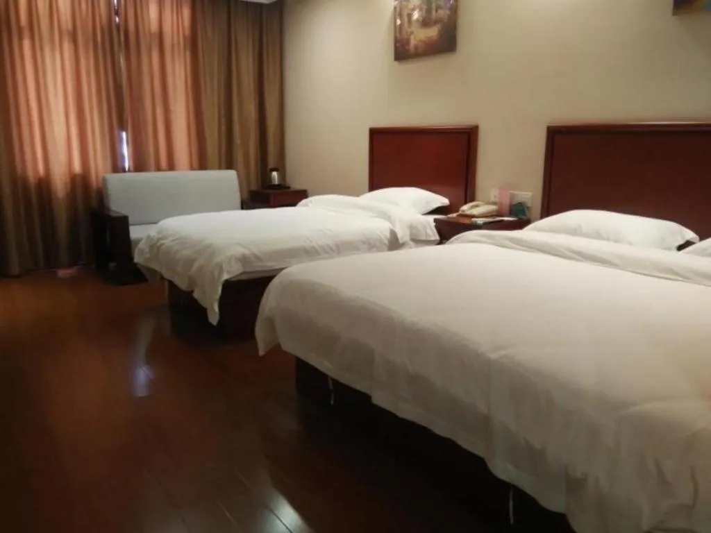 Bed in GreenTree Inn Hefei Feidong Guiwang Road Luzhou Medical School Business Hotel