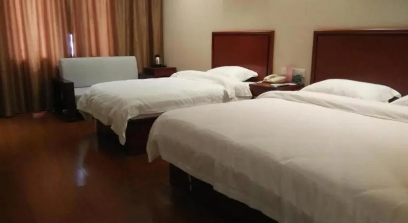 Bed in GreenTree Inn Hefei Feidong Guiwang Road Luzhou Medical School Business Hotel
