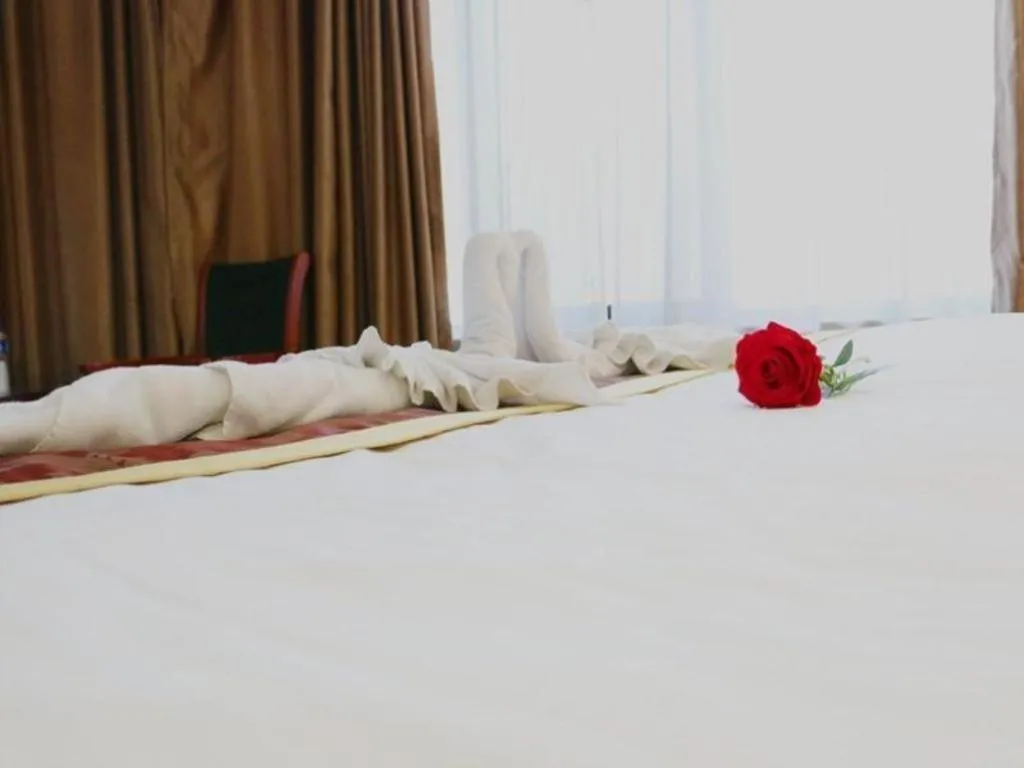 Bed in GreenTree Inn Hefei Feidong Guiwang Road Luzhou Medical School Business Hotel