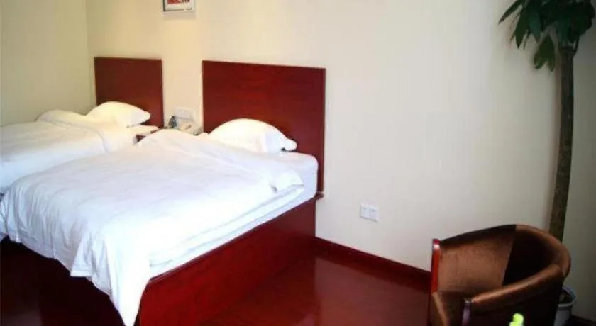 Bed in GreenTree Inn Ningde Gutian County Chengdong Street Business Hotel