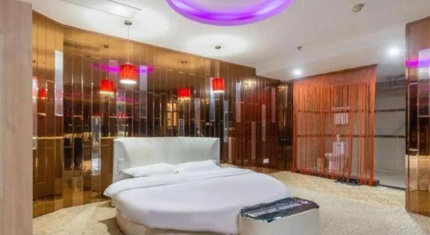 Bed in GreenTree Inn Wuhu Fangte Second Phase Nanxiang Wanshang Express Hotel