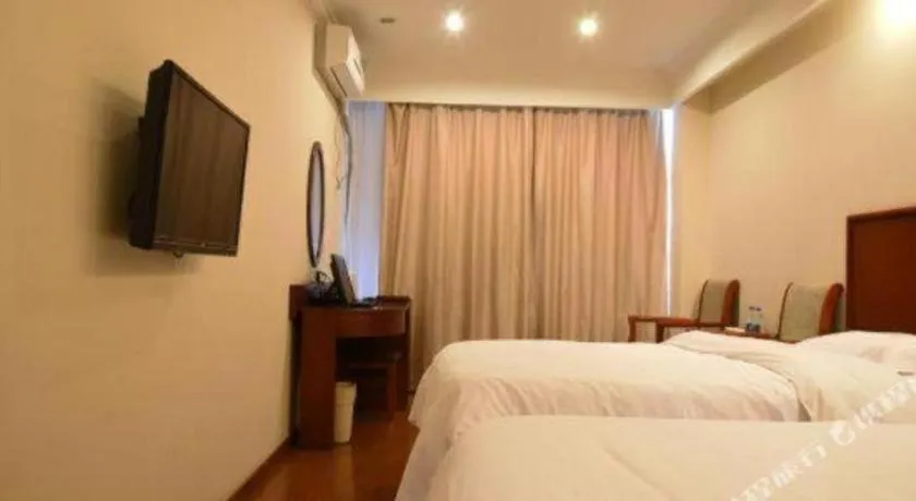 Bed in GreenTree Inn Langfang GuanGYAng District GuanGYAng Road City Government Express Hotel