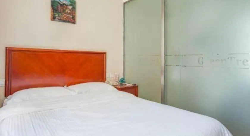 Bed in GreenTree Inn Langfang GuanGYAng District GuanGYAng Road City Government Express Hotel