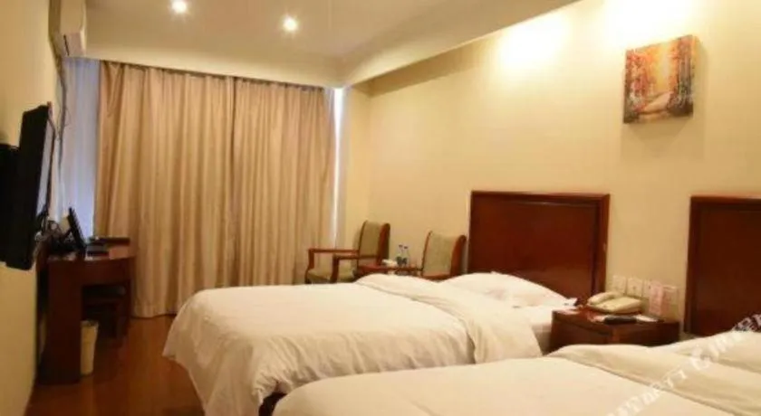 Bed in GreenTree Inn Langfang GuanGYAng District GuanGYAng Road City Government Express Hotel