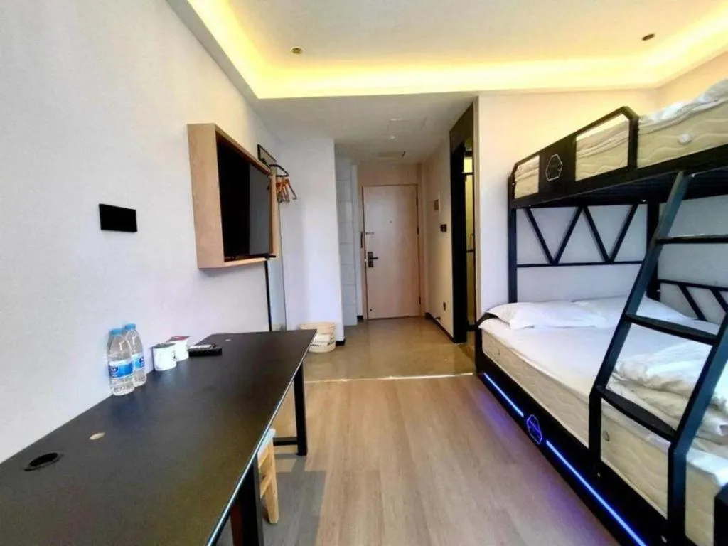 Bed in GreenTree Inn Langfang GuanGYAng District GuanGYAng Road City Government Express Hotel