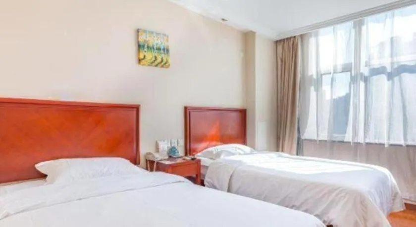 Bed in GreenTree Inn Langfang GuanGYAng District GuanGYAng Road City Government Express Hotel
