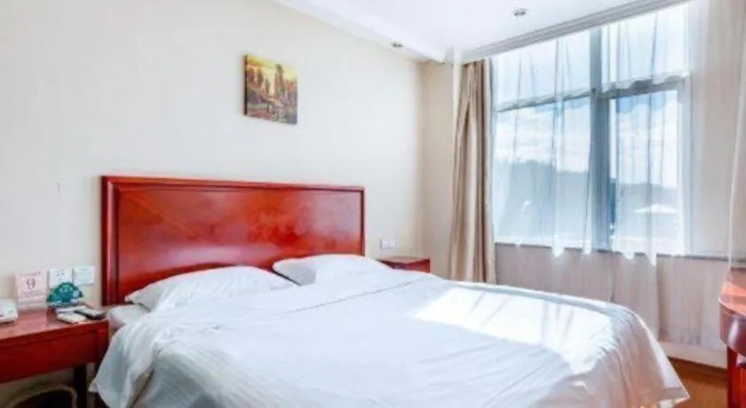 Bed in GreenTree Inn Langfang GuanGYAng District GuanGYAng Road City Government Express Hotel