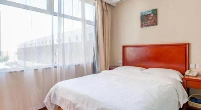Bed in GreenTree Inn Langfang GuanGYAng District GuanGYAng Road City Government Express Hotel