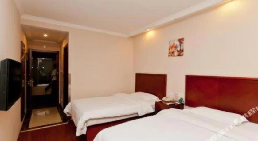 Bed in GreenTree Inn Langfang GuanGYAng District GuanGYAng Road City Government Express Hotel