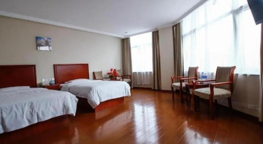 Bed in GreenTree Inn Langfang GuanGYAng District GuanGYAng Road City Government Express Hotel