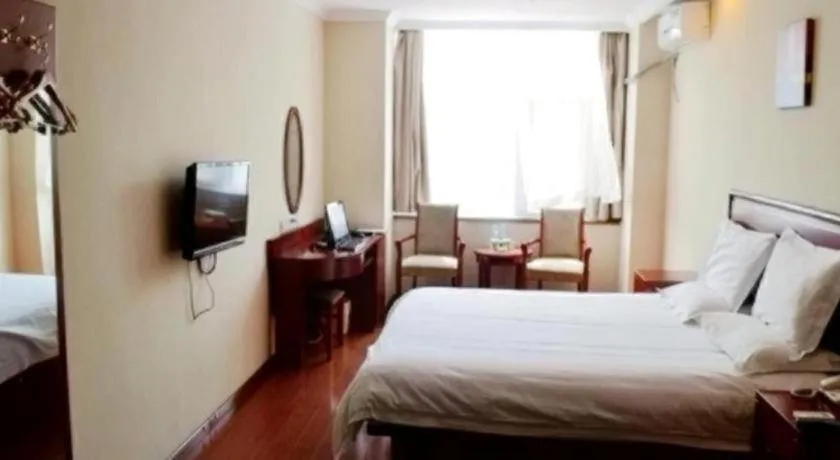 Bed in GreenTree Inn Langfang GuanGYAng District GuanGYAng Road City Government Express Hotel