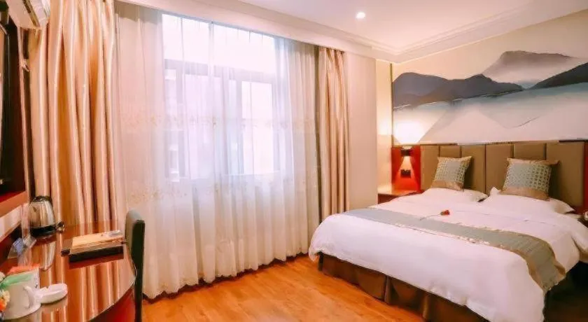 Bed in GreenTree Inn MaAnshan Economic Development District Hongqi South Road Express Hotel