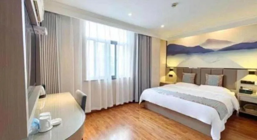Bed in GreenTree Inn MaAnshan Economic Development District Hongqi South Road Express Hotel